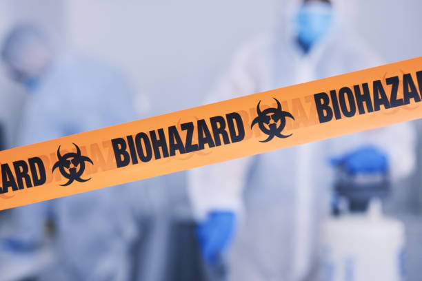 Professional Infectious Disease Decontamination technician working in Canova, SD